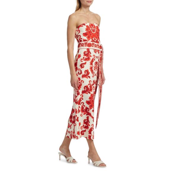 NWT Cara Cara Newcastle Stretch Crepe Maxi Dress Size US0 $695 - Picture 2 of 12